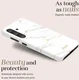 MIO MagSafe Samsung Galaxy A16 Hoesje Hard Shell Back Cover White Marble afbeelding 2