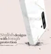MIO MagSafe Samsung Galaxy A16 Hoesje Hard Shell Back Cover White Marble afbeelding 3
