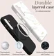 MIO MagSafe Samsung Galaxy A16 Hoesje Hard Shell Back Cover White Marble afbeelding 5