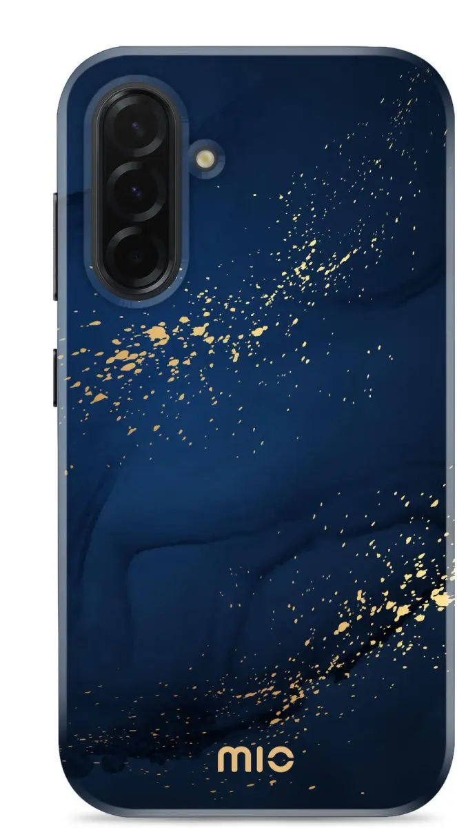 MIO MagSafe Samsung Galaxy A36/A56 Hoesje Hard Shell Back Cover Midnight Sparkle afbeelding 1