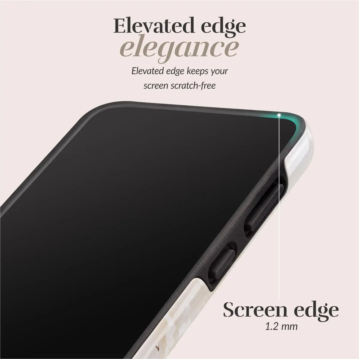 MIO MagSafe Samsung Galaxy A36/A56 Hoesje Hard Shell Back Cover Gold Marble afbeelding 5