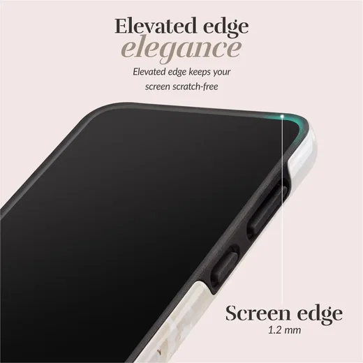 MIO MagSafe Samsung Galaxy A36/A56 Hoesje Hard Shell Back Cover Gold Marble afbeelding 5