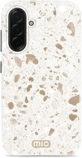 MIO MagSafe Samsung Galaxy A36/A56 Hoesje Hard Shell Back Cover Soft Terrazzo afbeelding 1