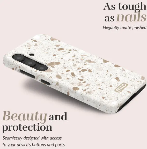 MIO MagSafe Samsung Galaxy A36/A56 Hoesje Hard Shell Back Cover Soft Terrazzo afbeelding 2