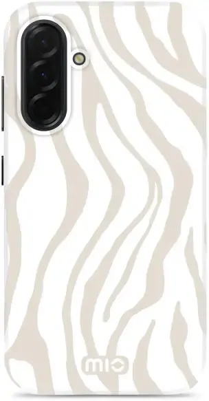 MIO MagSafe Samsung Galaxy A36/A56 Hoesje Hard Shell Back Cover Sandy Zebra afbeelding 1