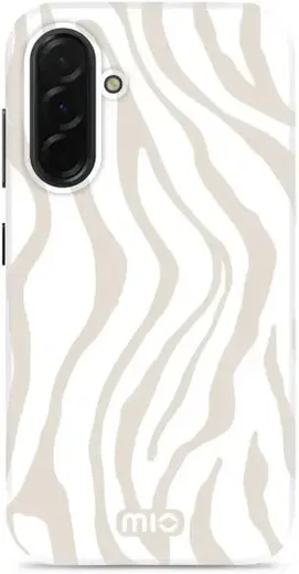 MIO MagSafe Samsung Galaxy A36/A56 Hoesje Hard Shell Back Cover Sandy Zebra afbeelding 1