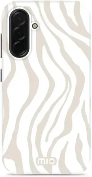 MIO MagSafe Samsung Galaxy A36/A56 Hoesje Hard Shell Back Cover Sandy Zebra