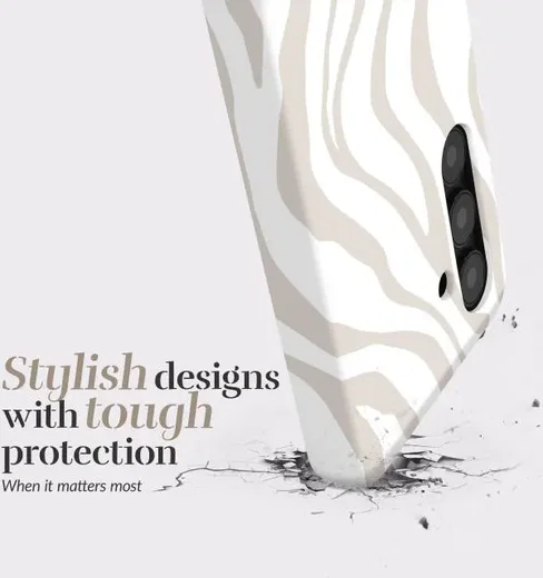 MIO MagSafe Samsung Galaxy A36/A56 Hoesje Hard Shell Back Cover Sandy Zebra afbeelding 3