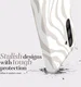 MIO MagSafe Samsung Galaxy A36/A56 Hoesje Hard Shell Back Cover Sandy Zebra afbeelding 3