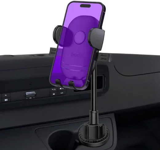 Buddi Way Universele Telefoonhouder Auto met Oplader voor Bekerhouder afbeelding 5
