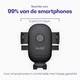Buddi Way Universele Telefoonhouder Auto met Oplader voor CD-Speler met Sleuf afbeelding 2