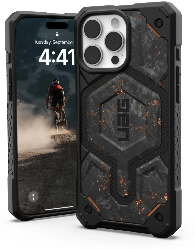 UAG Monarch Pro Limited Edition iPhone 16 Pro Max Hoesje Forged Carbon afbeelding 1