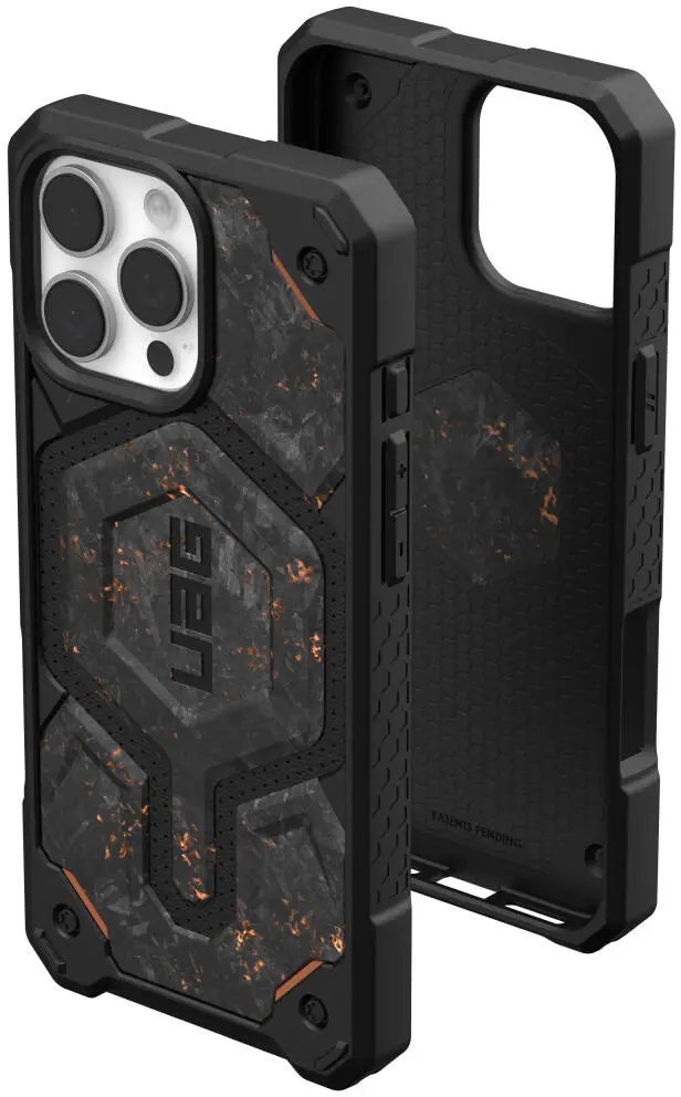 UAG Monarch Pro Limited Edition iPhone 16 Pro Max Hoesje Forged Carbon afbeelding 2