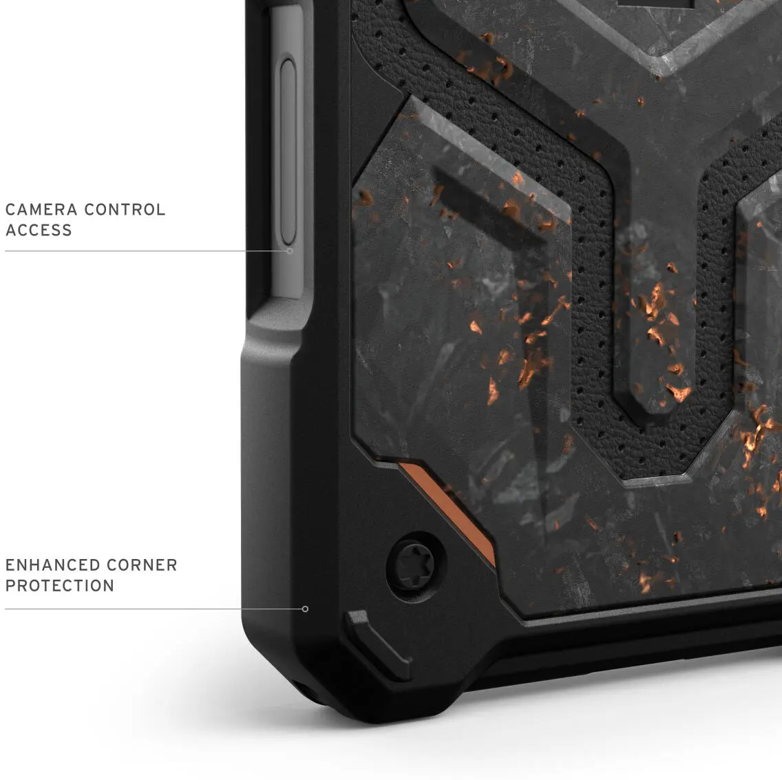 UAG Monarch Pro Limited Edition iPhone 16 Pro Max Hoesje Forged Carbon afbeelding 6