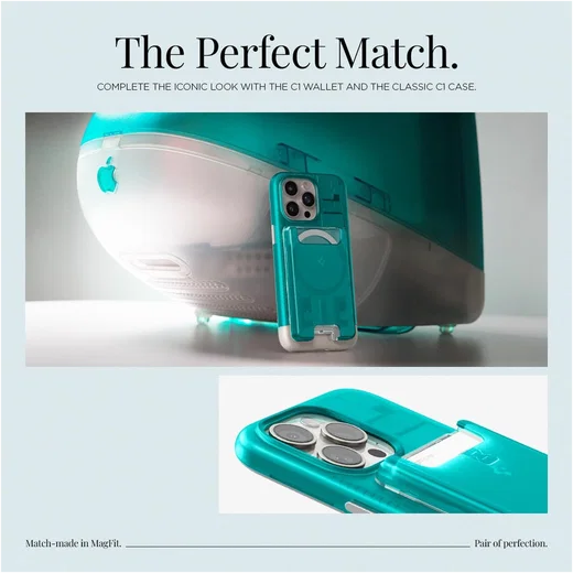 Spigen Classic C1 Magsafe Kaarthouder Blauw afbeelding 4