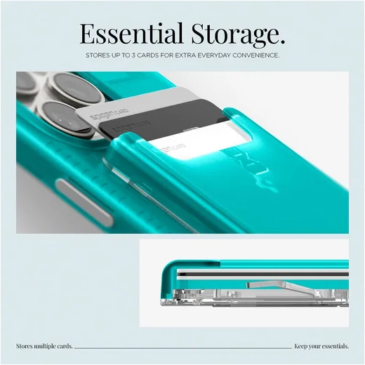 Spigen Classic C1 Magsafe Kaarthouder Blauw afbeelding 7