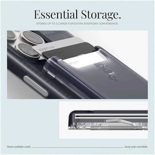 Spigen Classic C1 Magsafe Kaarthouder Graphite afbeelding 7