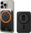 Spigen Valentinus MagFit+ MagSafe Kaarthouder voor Pasjes Zwart