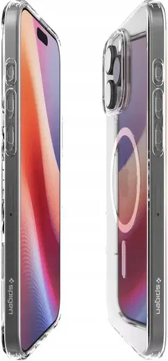 Spigen Crystal Flex MagFit Apple iPhone 16 Pro Max Hoesje MagSafe Transparant afbeelding 4