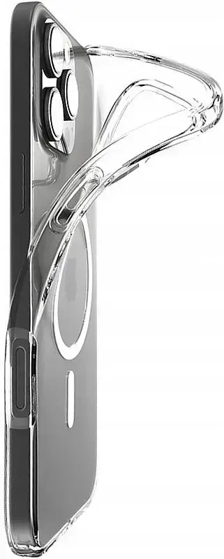 Spigen Crystal Flex MagFit Apple iPhone 16 Pro Max Hoesje MagSafe Transparant afbeelding 3