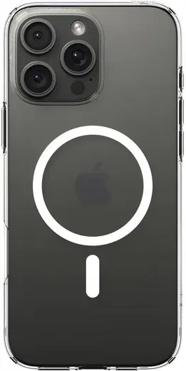 Spigen Crystal Flex MagFit Apple iPhone 16 Pro Max Hoesje MagSafe Transparant afbeelding 2