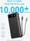 Anker PowerCore 20.000 mAh 87W Powerbank met Ingebouwde USB‑C Kabel Zwart afbeelding 4