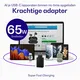 Originele Samsung 65W Power Adapter met 100W Buddi Flex USB-C kabel 3M Zwart afbeelding 3