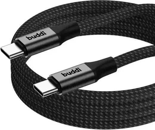 Originele Samsung 65W Power Adapter met 100W Buddi Flex USB-C kabel 3M Zwart afbeelding 16