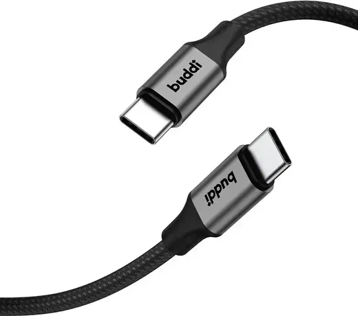 Originele Samsung 65W Power Adapter met 100W Buddi Flex USB-C kabel 3M Zwart afbeelding 17