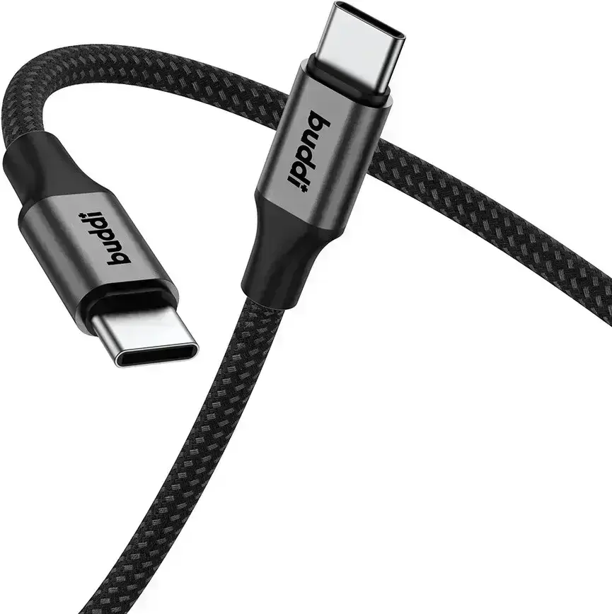 Originele Samsung 65W Power Adapter met 100W Buddi Flex USB-C kabel 3M Zwart afbeelding 18