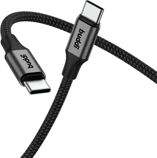 Originele Samsung 65W Power Adapter met 100W Buddi Flex USB-C kabel 3M Zwart afbeelding 18