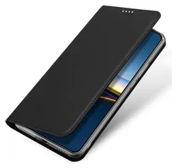 Dux Ducis Skin Pro Xiaomi Poco F7 Pro Hoesje Portemonnee Book Case Zwart afbeelding