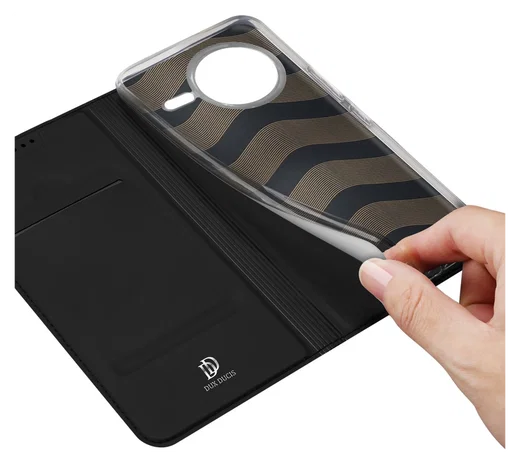 Dux Ducis Skin Pro Xiaomi Poco F7 Pro Hoesje Portemonnee Book Case Zwart afbeelding 8