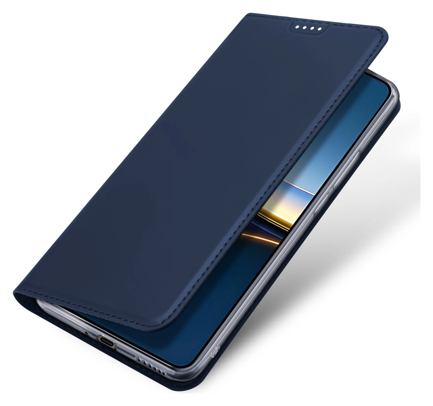Dux Ducis Skin Pro Xiaomi Poco F7 Pro Hoesje Portemonnee Book Case Blauw afbeelding 1