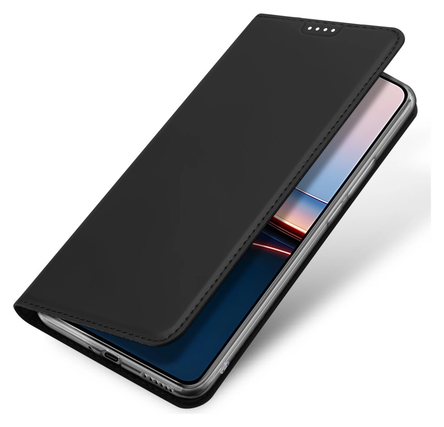 Dux Ducis Skin Pro Xiaomi Poco F7 Ultra Hoesje Portemonnee Book Case Zwart afbeelding 1