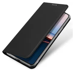 Dux Ducis Skin Pro Xiaomi Poco F7 Ultra Hoesje Portemonnee Book Case Zwart afbeelding