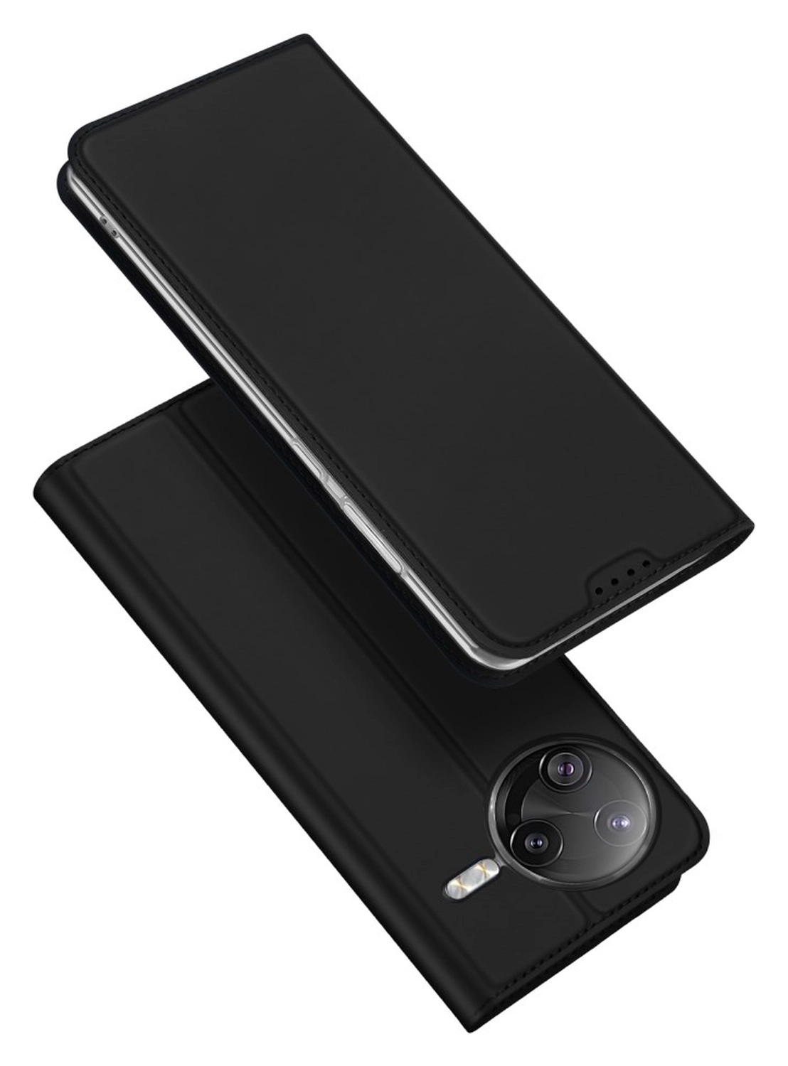 Dux Ducis Skin Pro Xiaomi Poco F7 Ultra Hoesje Portemonnee Book Case Zwart afbeelding 4
