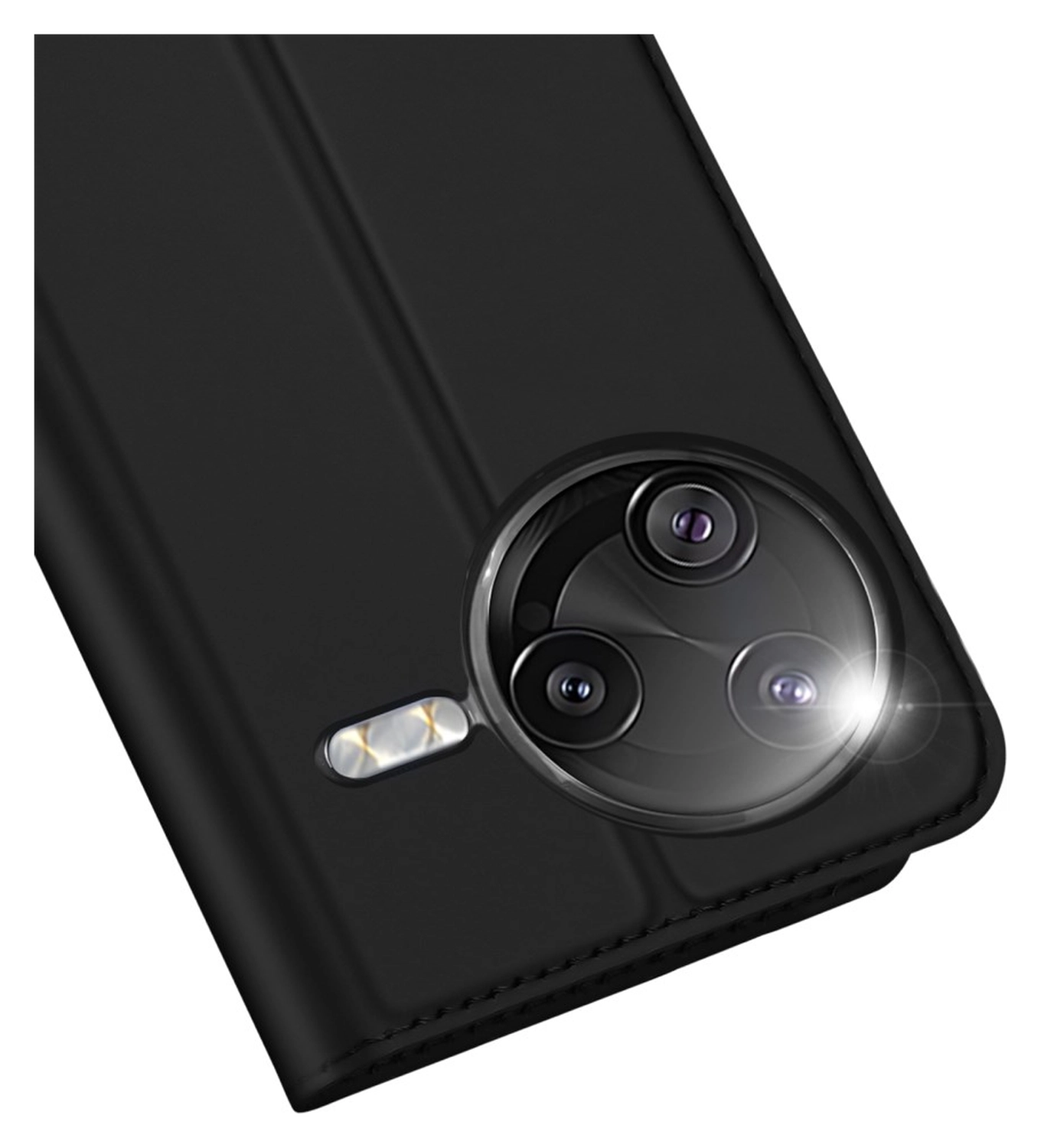 Dux Ducis Skin Pro Xiaomi Poco F7 Ultra Hoesje Portemonnee Book Case Zwart afbeelding 5