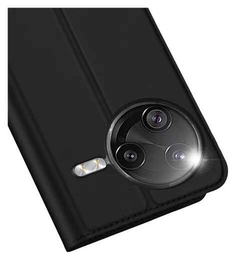 Dux Ducis Skin Pro Xiaomi Poco F7 Ultra Hoesje Portemonnee Book Case Zwart afbeelding 5