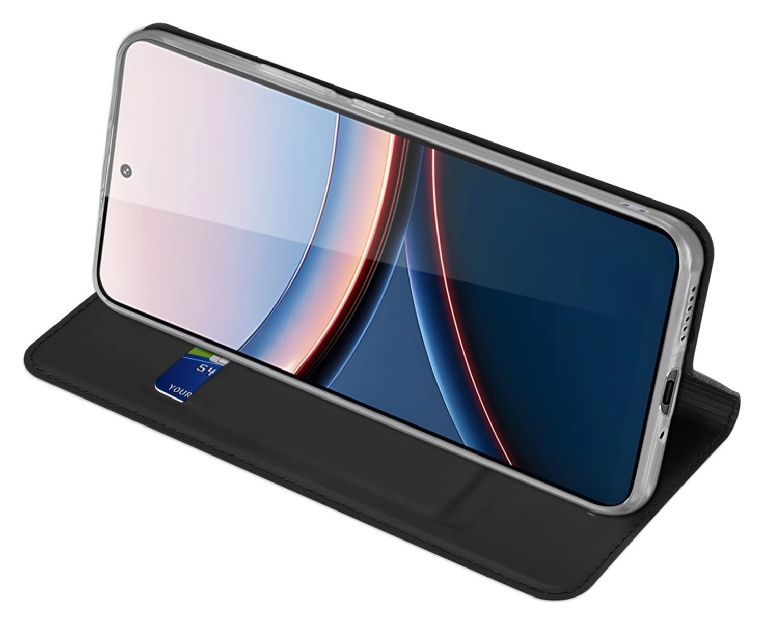 Dux Ducis Skin Pro Xiaomi Poco F7 Ultra Hoesje Portemonnee Book Case Zwart afbeelding 6