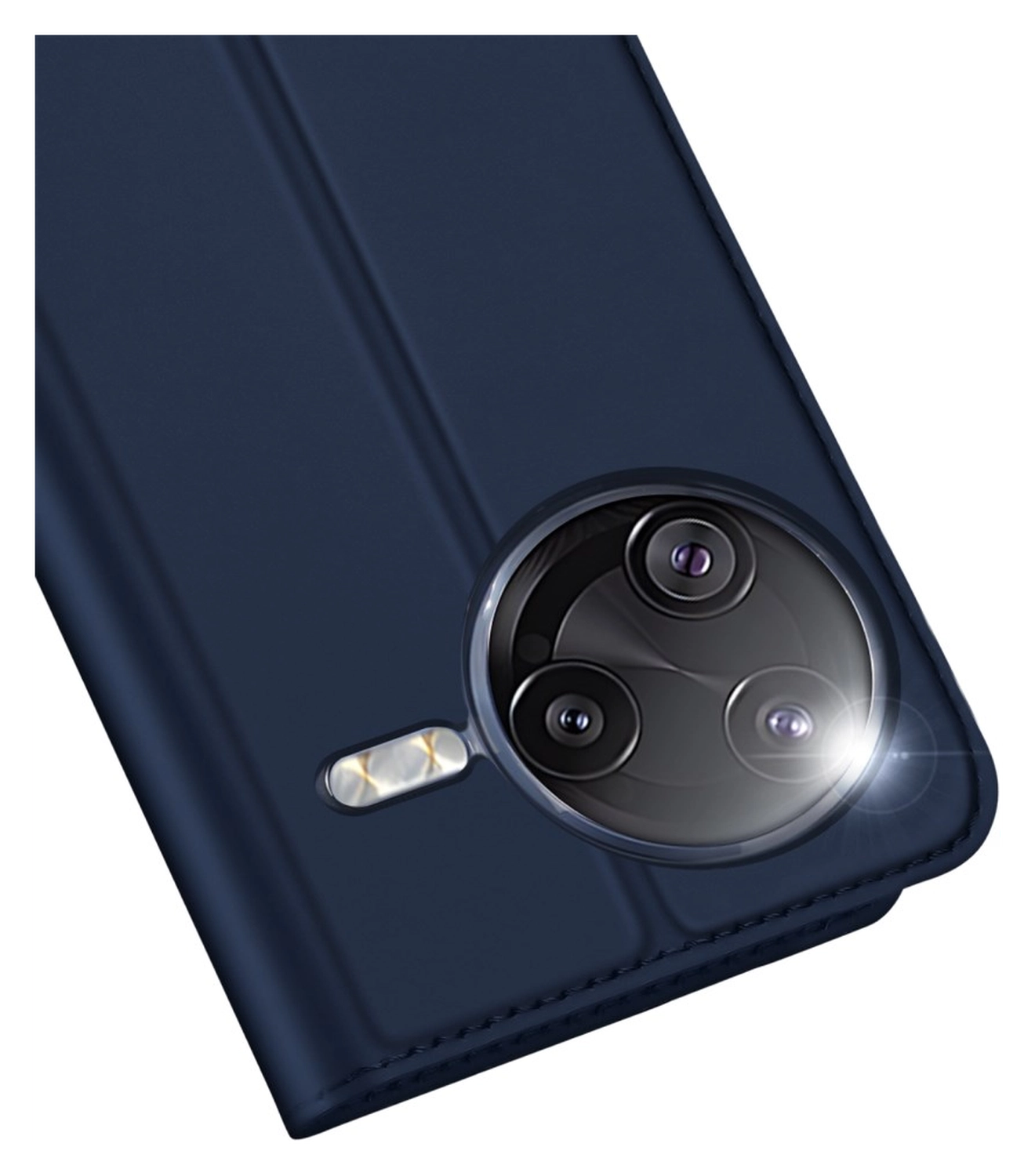 Dux Ducis Skin Pro Xiaomi Poco F7 Ultra Hoesje Portemonnee Book Case Blauw afbeelding 5