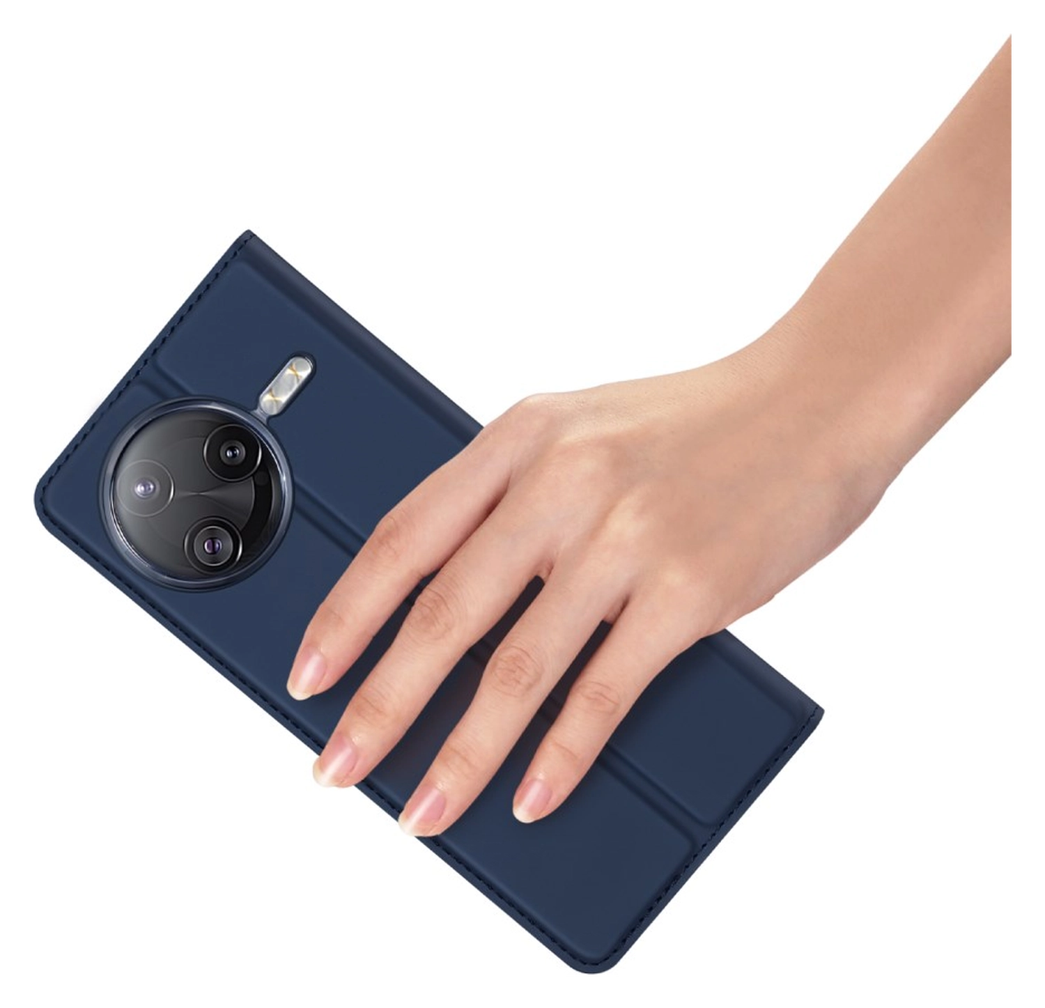 Dux Ducis Skin Pro Xiaomi Poco F7 Ultra Hoesje Portemonnee Book Case Blauw afbeelding 7