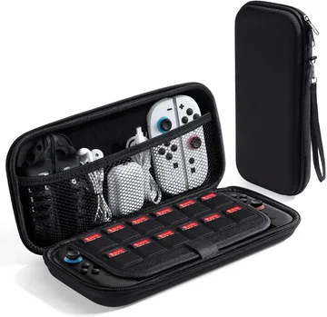 Dux Ducis Nintendo Switch 2 Hoesje Opberghoes met Game Card Organizer Zwart