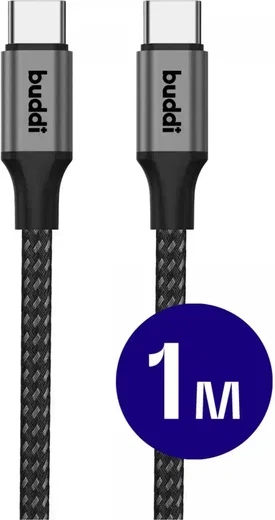 Originele Samsung 25W Power Adapter met Buddi Flex USB-C Kabel 1M Zwart afbeelding 14