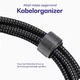 Originele Samsung 25W Power Adapter met Buddi Flex USB-C Kabel 1M Zwart afbeelding 6