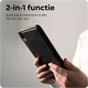 Rosso Elite iPad 11 (2025) / 10.9 (2022) Hoes 2-in-1 Echt Leer Zwart afbeelding 2