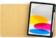 Rosso Elite iPad 11 (2025) / 10.9 (2022) Hoes 2-in-1 Echt Leer Lichtbruin afbeelding 8