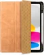 Rosso Elite iPad 11 (2025) / 10.9 (2022) Hoes 2-in-1 Echt Leer Lichtbruin