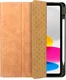 Rosso Elite iPad 11 (2025) / 10.9 (2022) Hoes 2-in-1 Echt Leer Lichtbruin afbeelding 9