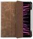 Rosso Elite iPad Pro 12.9 Hoes 2-in-1 Echt Leer Book Case Bruin afbeelding 9